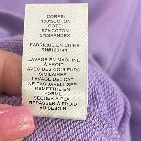 NWT Oversized Solana Hills DYOR (Do your own research) orange hoodie 100% cotton - Picture 10 of 12